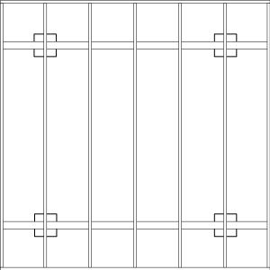 floorframe floorframe 300x300 How To Build A Small Cabin Preparing The Site and Building The Floor