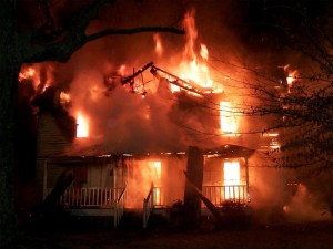 HouseFire 2 300x225 How To Choose A Fire Extinguisher