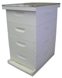 Assembled Hive 200x251 How Much Does It Cost To Start Beekeeping?