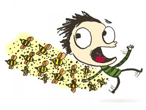 bee swarm 300x225 My Bees Have Arrived Safely